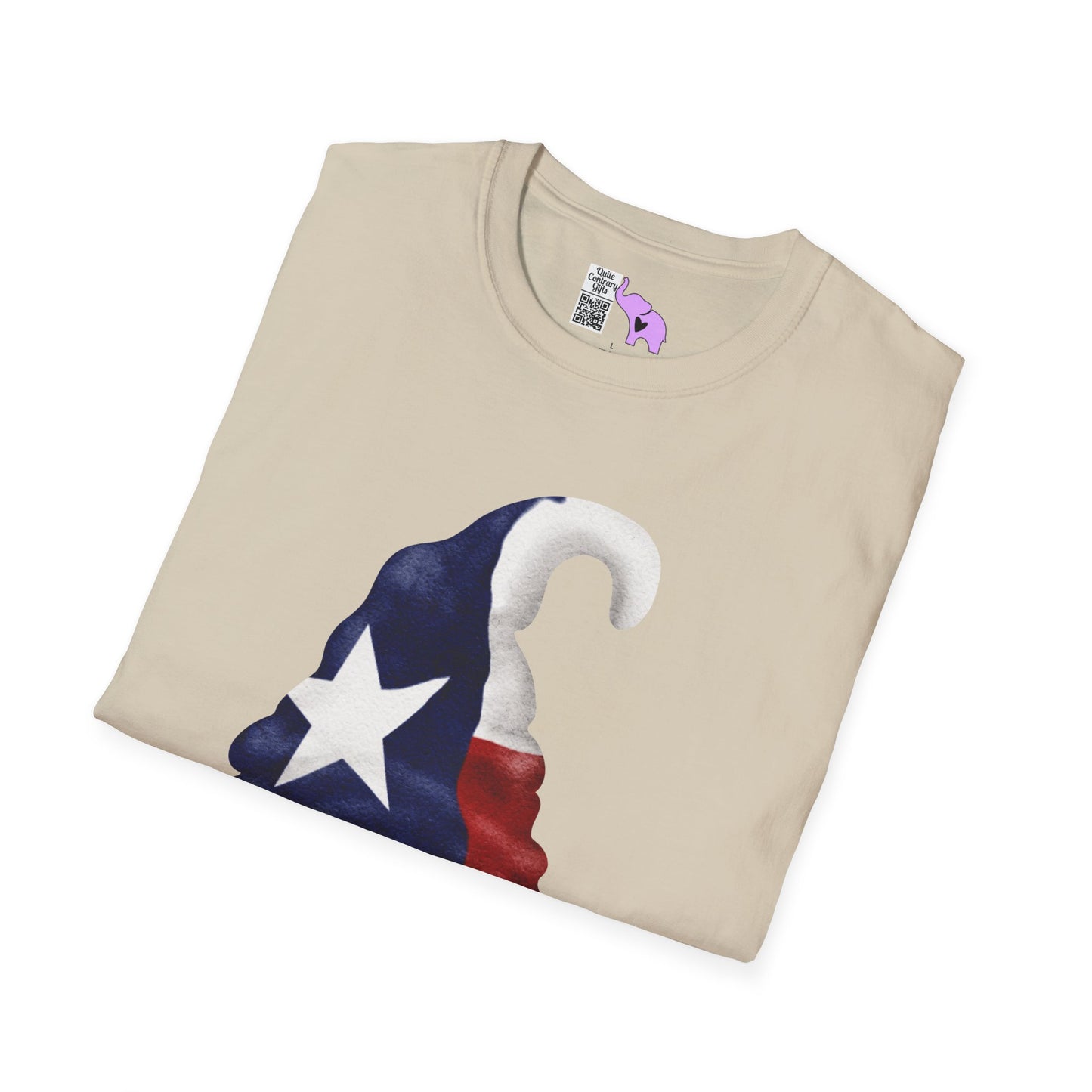 Texas Girl Gnome Adult T-shirt