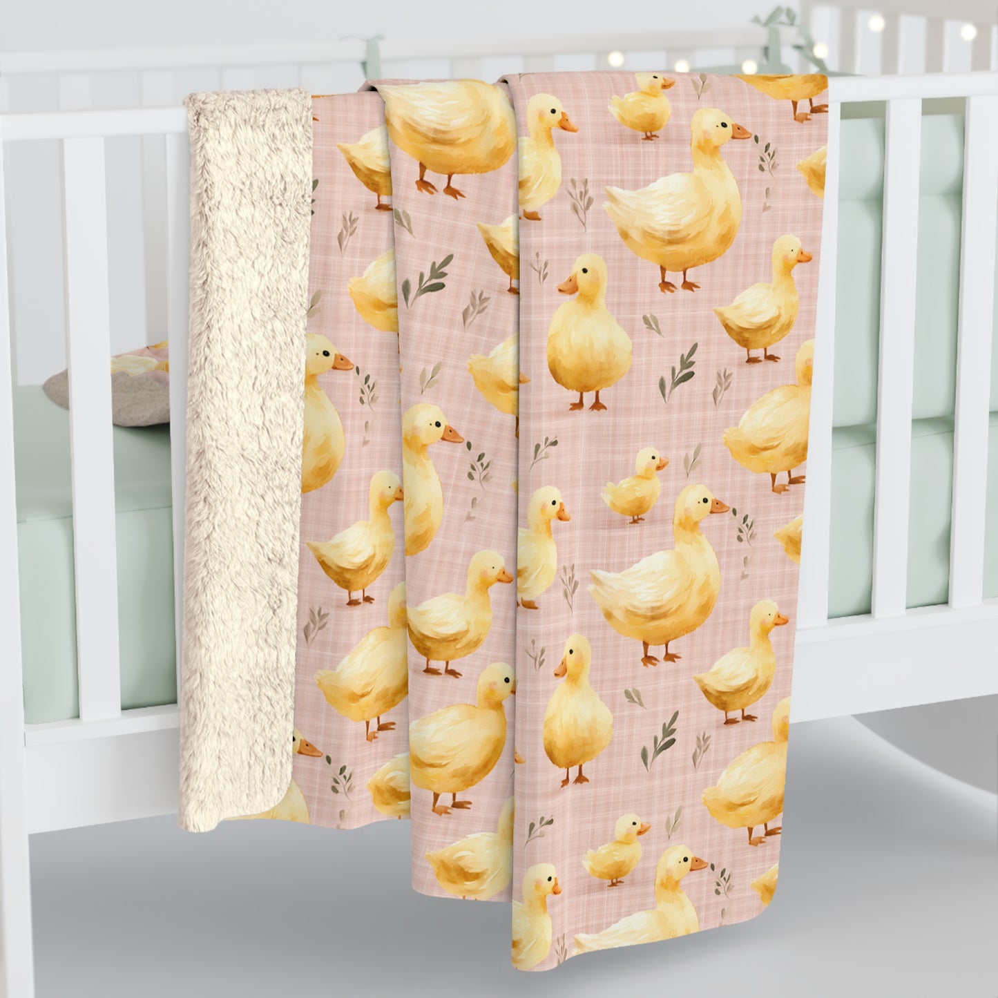 Ducky Daydream Fleece Blanket