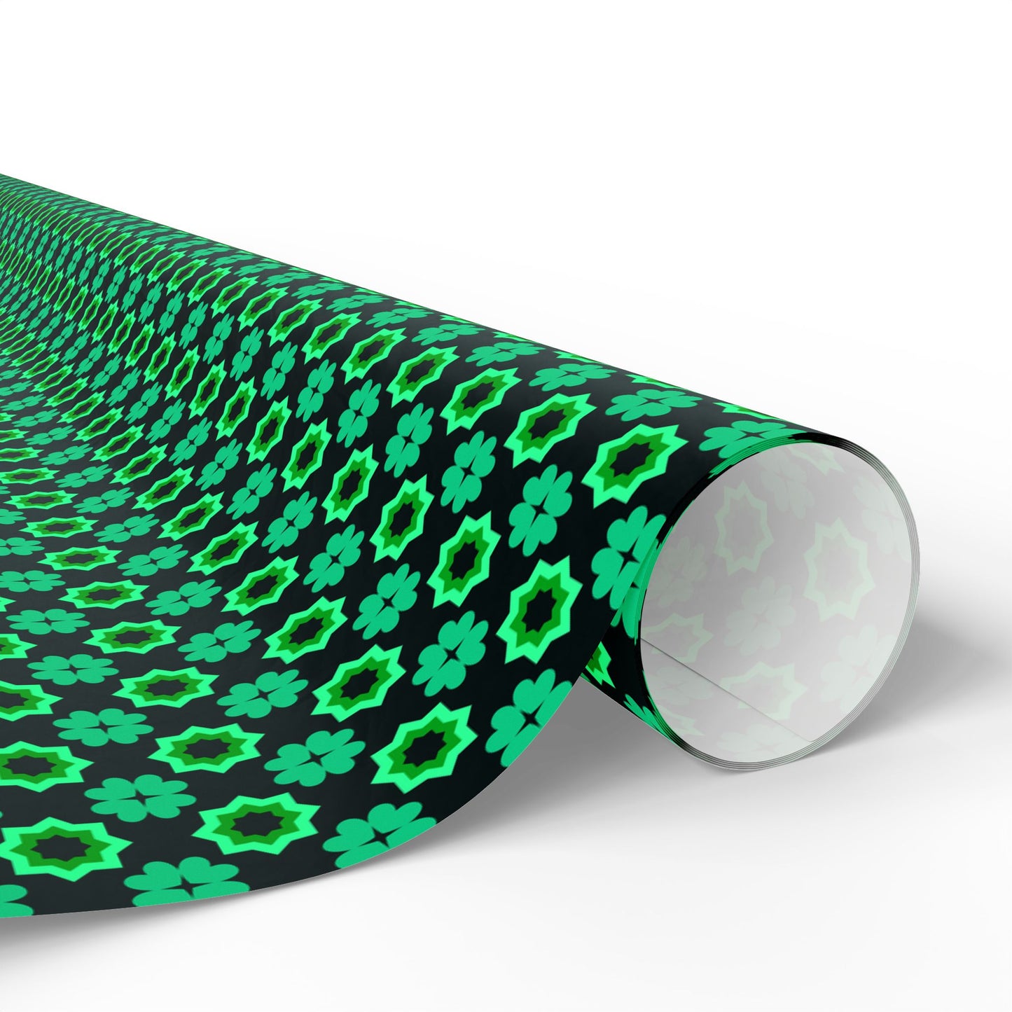 Clover Bloom Burst Wrapping Paper