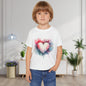 ""Painted With Love Heavy Cotton™ Toddler T-shirt