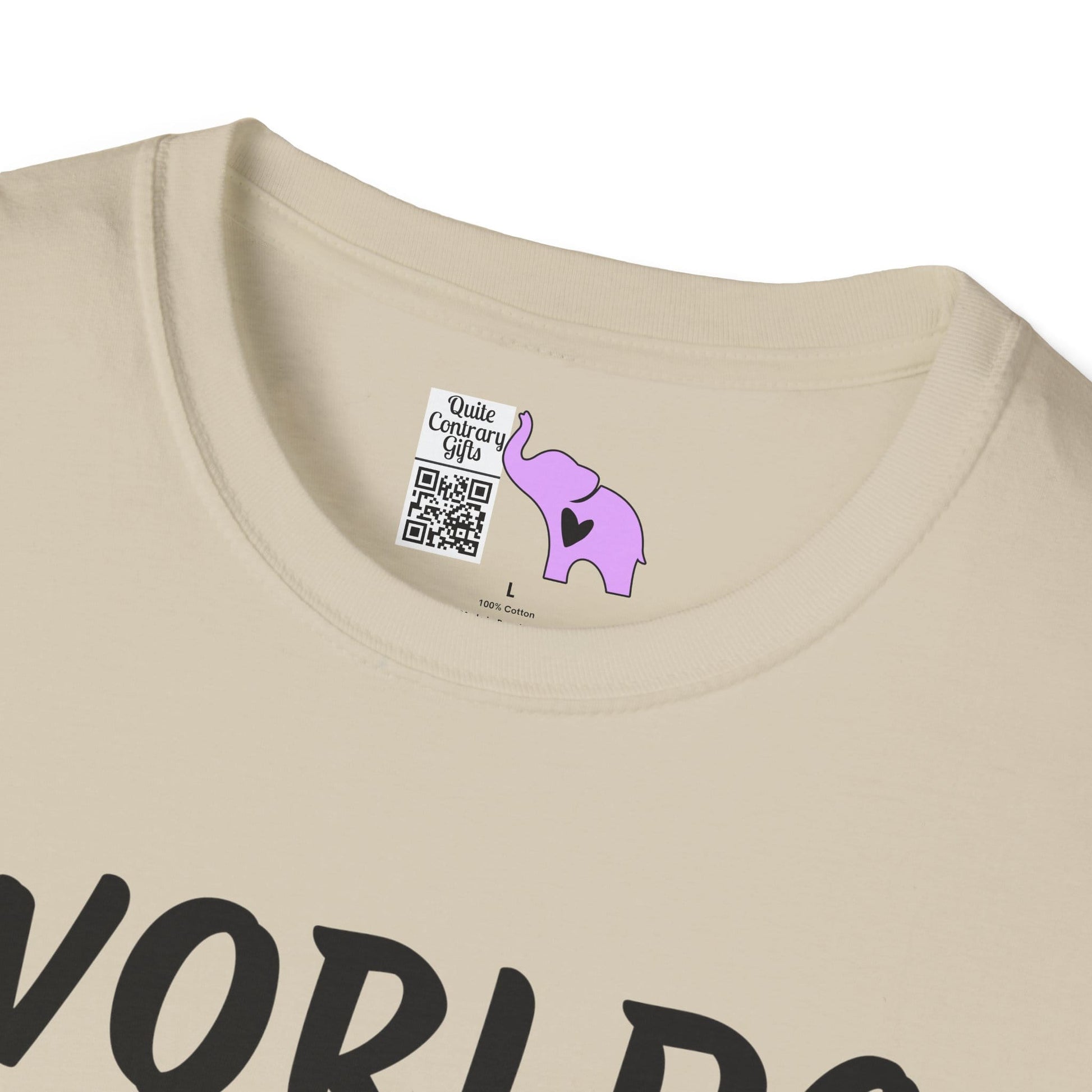 Worlds Okayest Dog Dad Adult T-shirt
