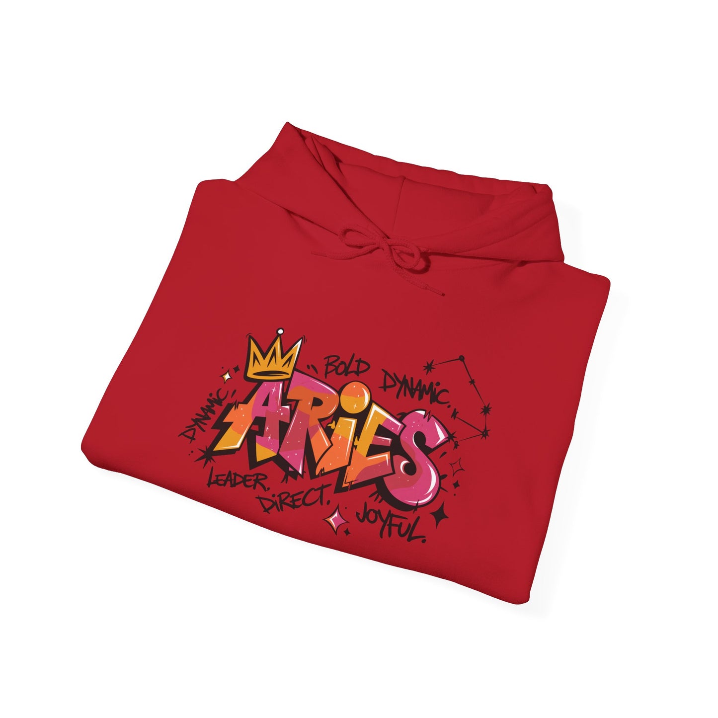 Aries Street Art Heavy Blend™ Hooded Sweatshirt
