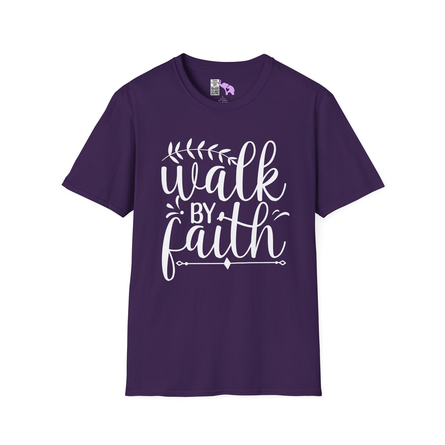 Walk By Faith (2) Adult T-shirt