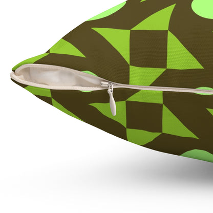 Pistachio Pinwheels Basic Bedding Set