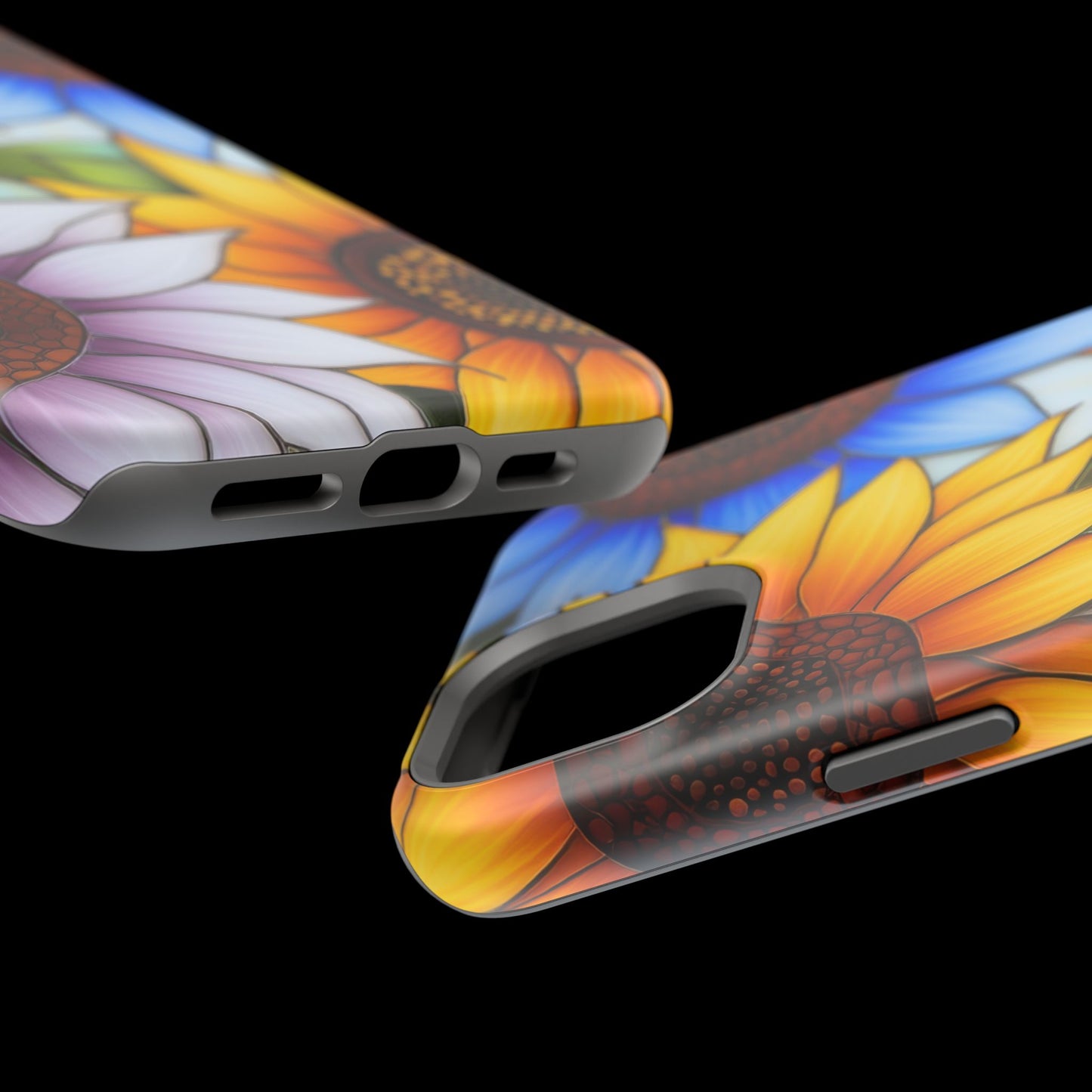 Colorful Sunflowers MagSafe® Compatible Tough Case for iPhone