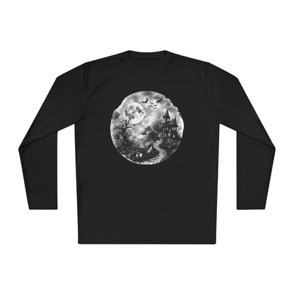 Moonlit Haunting Adult Long Sleeve Tee