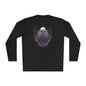 Owls with Full Moon Adult Long Sleeve Tee