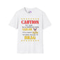 Caution My Son is a US Sailor I've Been Known to Brag (Mom) Adult T-Shirt