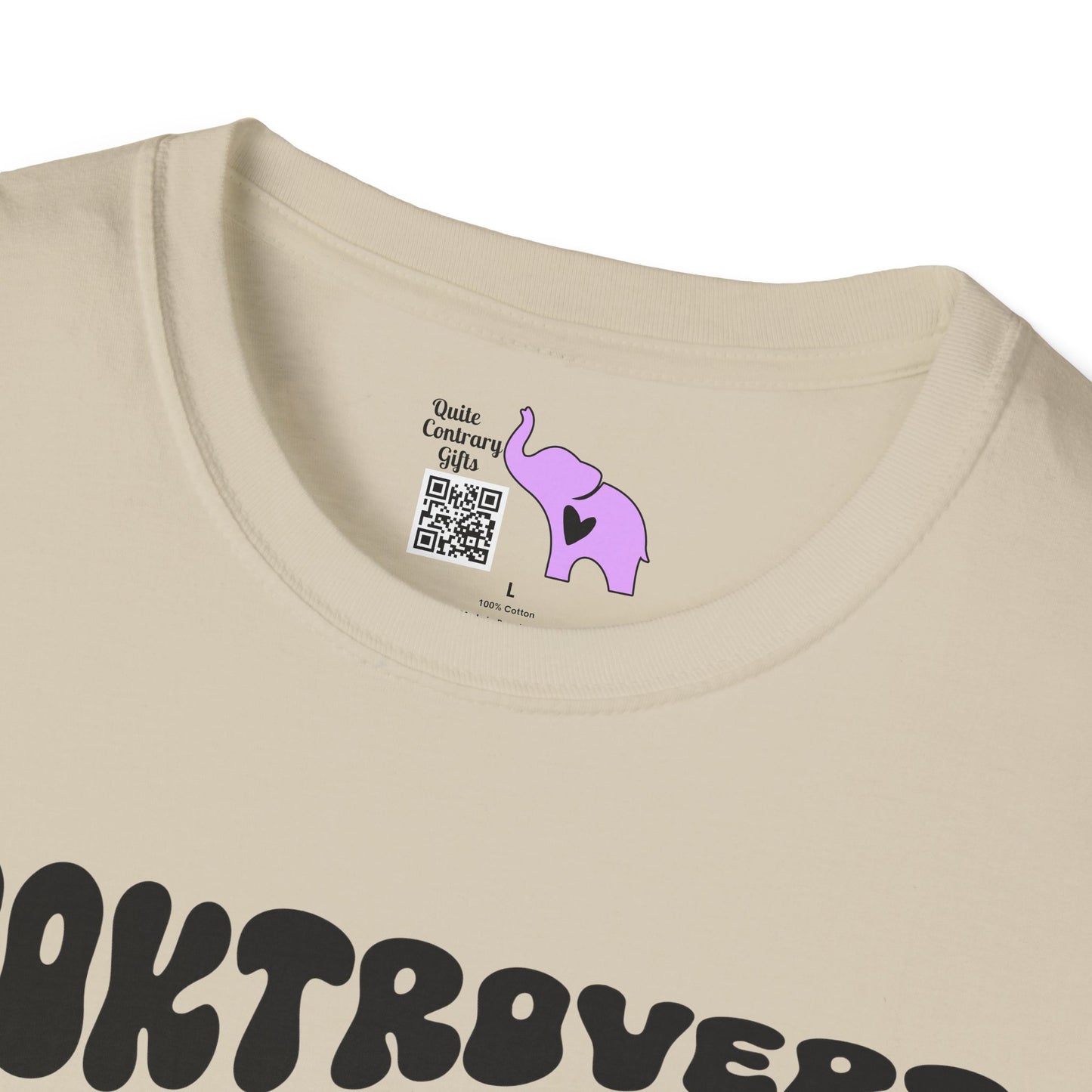 Booktrovert Adult T-shirt