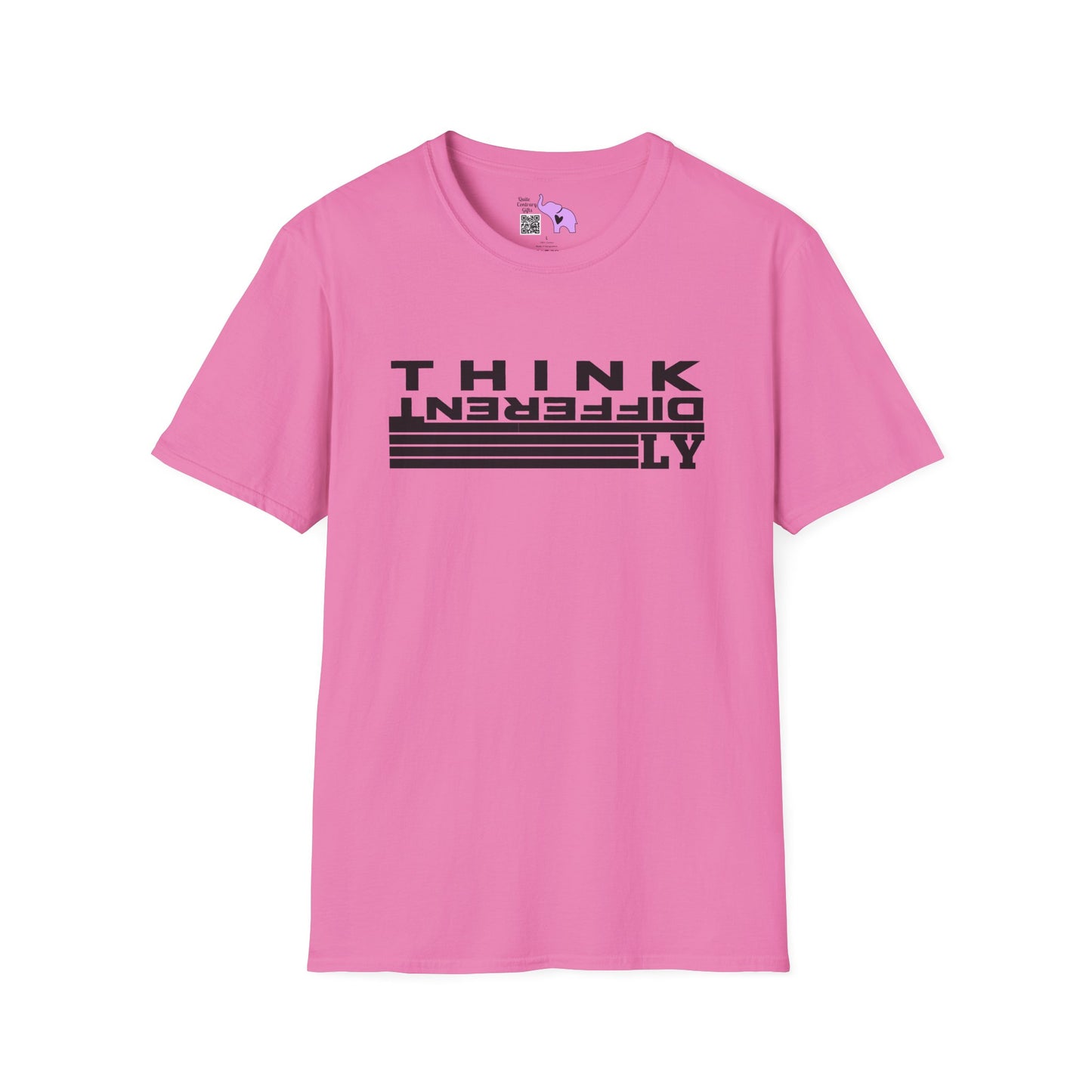 Think Differently Adult T-shirt