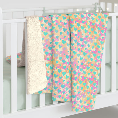 Sweetheart Camo Fleece Blanket