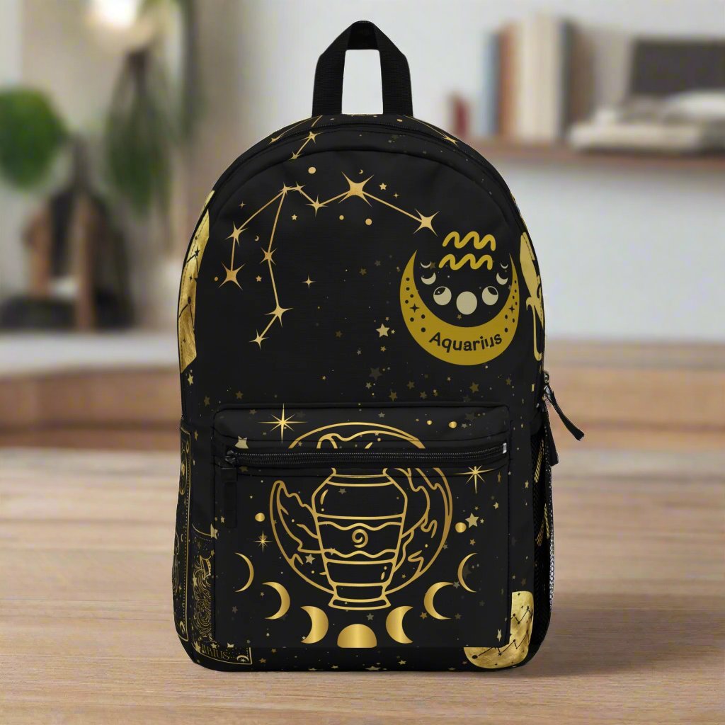 Aquarius Zodiac Backpack