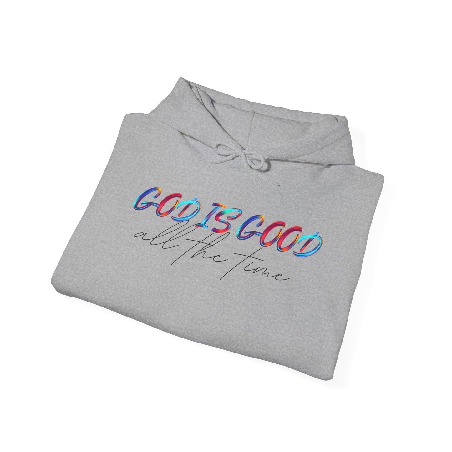 God is Good All The Time Heavy Blend™ Hooded Sweatshirt