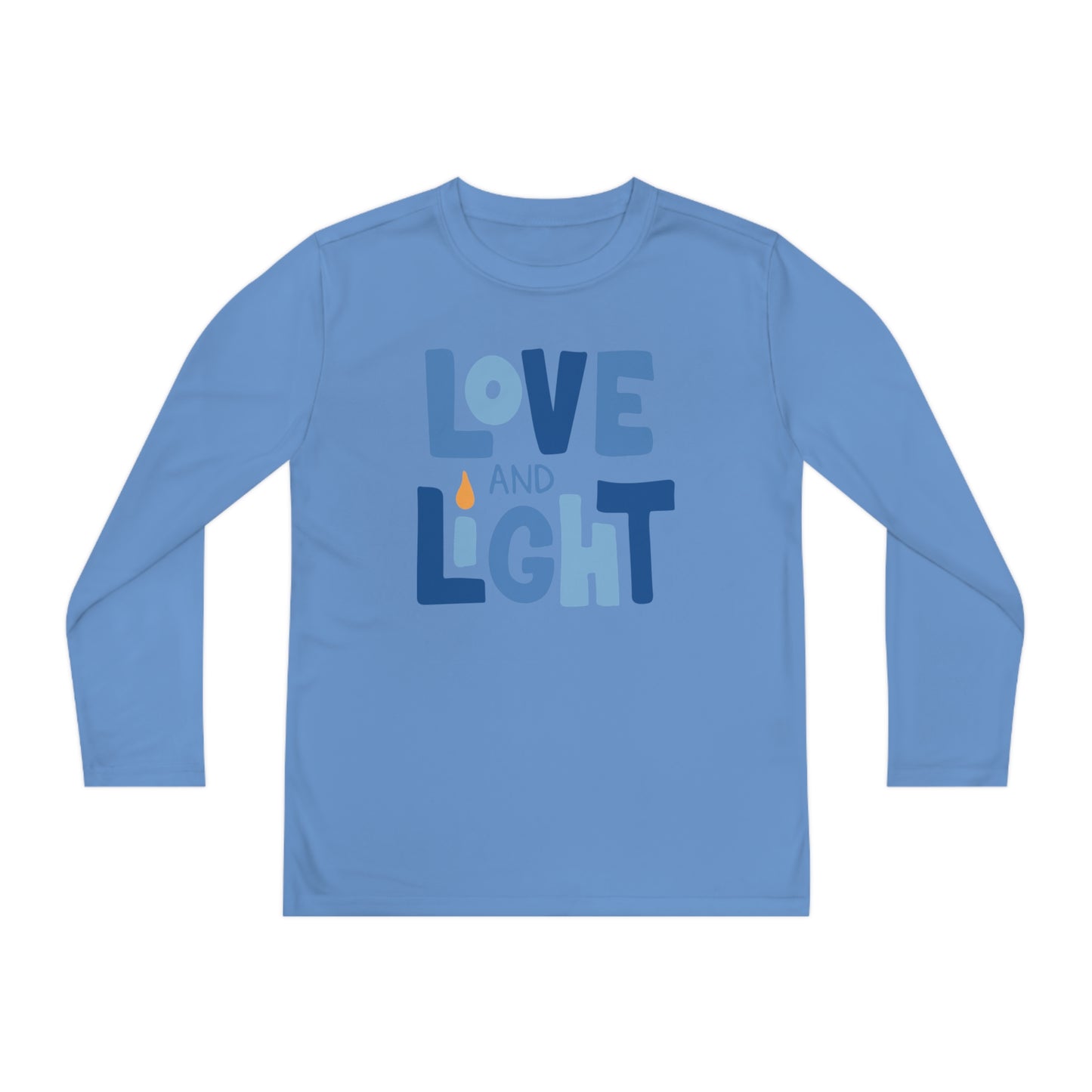 Hanukkah Love & Light 2 Youth Long Sleeve Tee