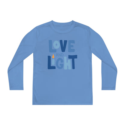 Hanukkah Love & Light 2 Youth Long Sleeve Tee