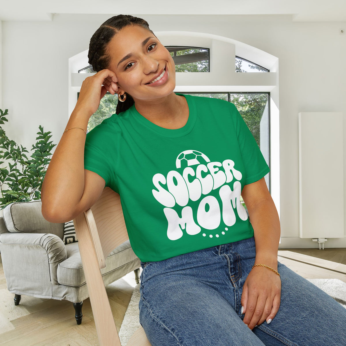 Soccer Mom Adult T-shirt