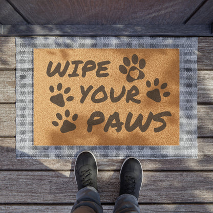 Wipe Your Paws Doormat