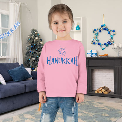 Hanukkah Toddler Long Sleeve Tee