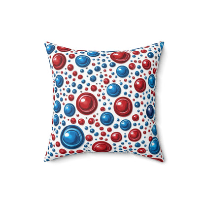 Freedom Dots Throw Pillow