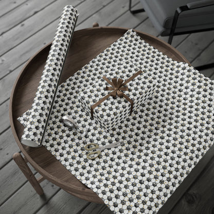 Soccer Gold Rush Wrapping Paper