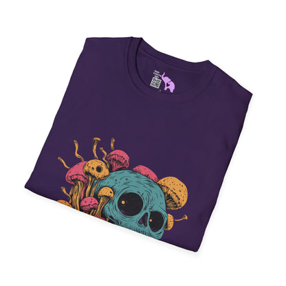 Creepy Mushroom Skull T-shirt