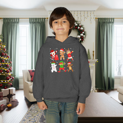Dabbing Santa Crew Youth Hoodie