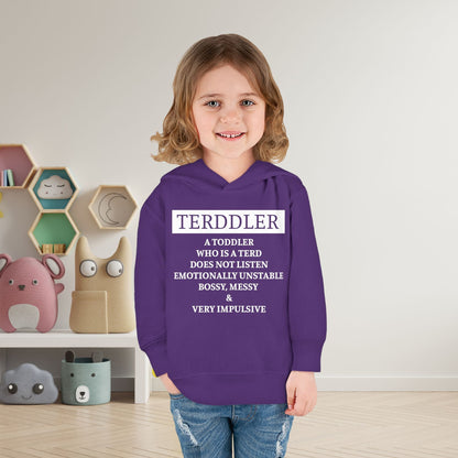""Terddler Definition Toddler Hoodie
