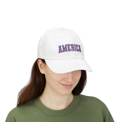 Starry America Embroidered Classic Dad Cap