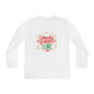 Candy Cane Cutie Youth Long Sleeve Tee