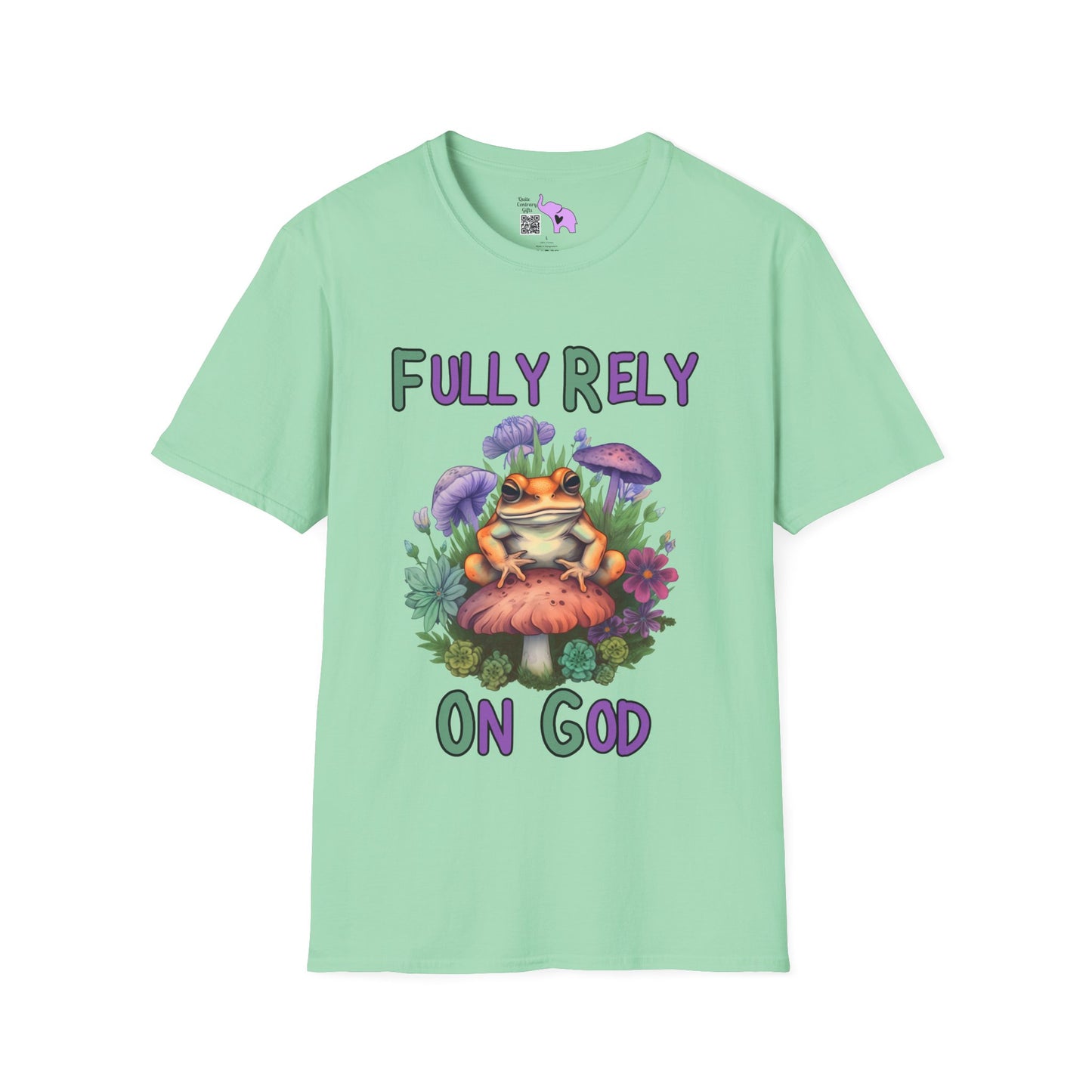 Fully Rely on God FROG Adult T-shirt