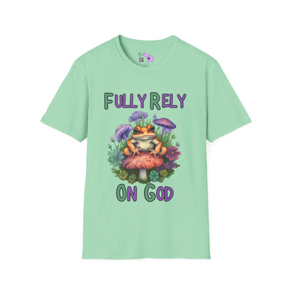 Fully Rely on God FROG Adult T-shirt