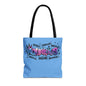Aquarius Street Art Canvas Tote Bag