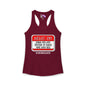 Hello, I'm Using My Last Spoons To Spend Time With You Women's Ideal Racerback Tank