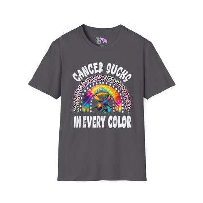 Fight Cancer in All Colors 18 Adult T-shirt