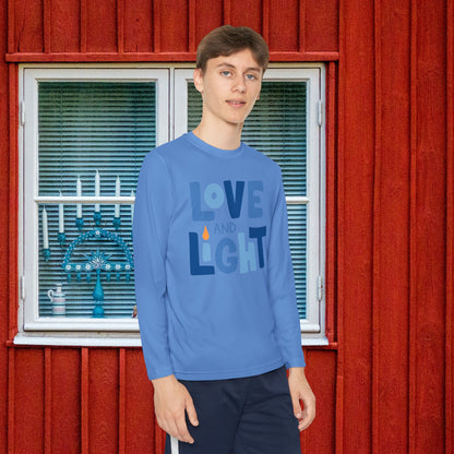 Hanukkah Love & Light 2 Youth Long Sleeve Tee