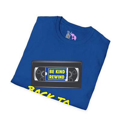 Be Kind Rewind Back to the 1980's Adult T-shirt