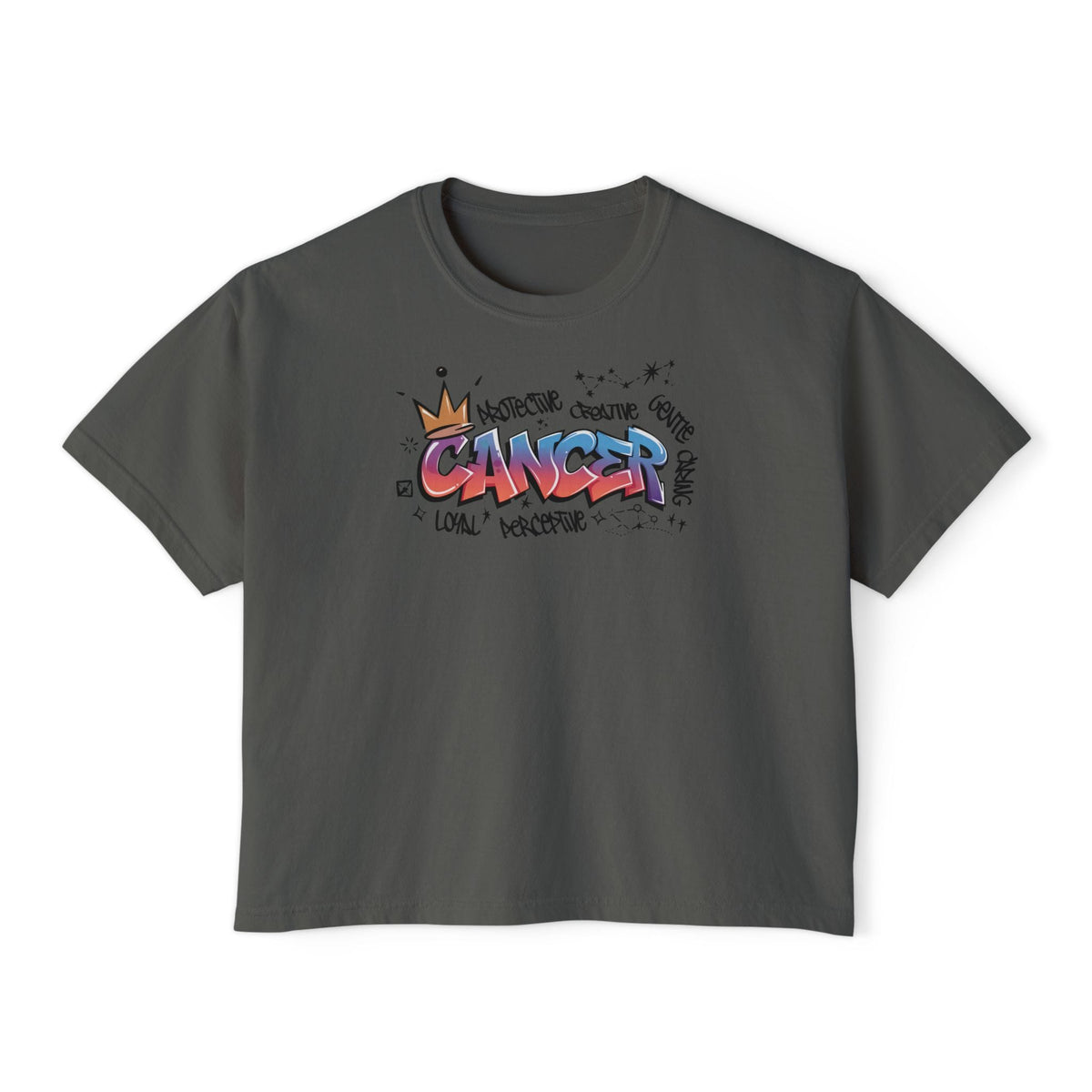 Cancer Street Art Women's Boxy Tee