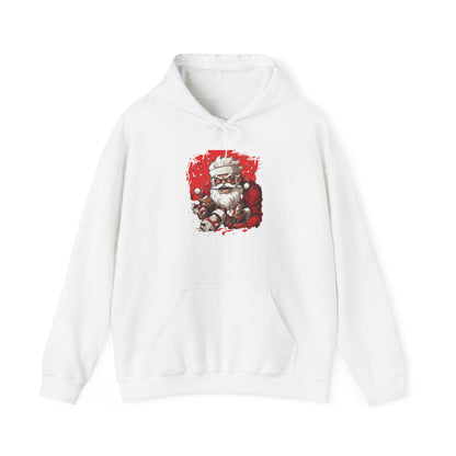 Angry Santa Adult Heavy Blend™ Hooded Sweatshirt