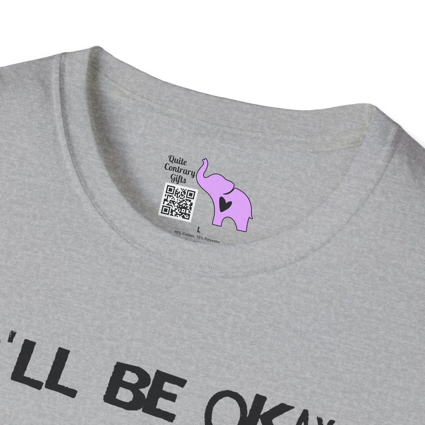 I'll Be Okay I Just Need To Be Dramatic First (Unicorn) Adult T-shirt
