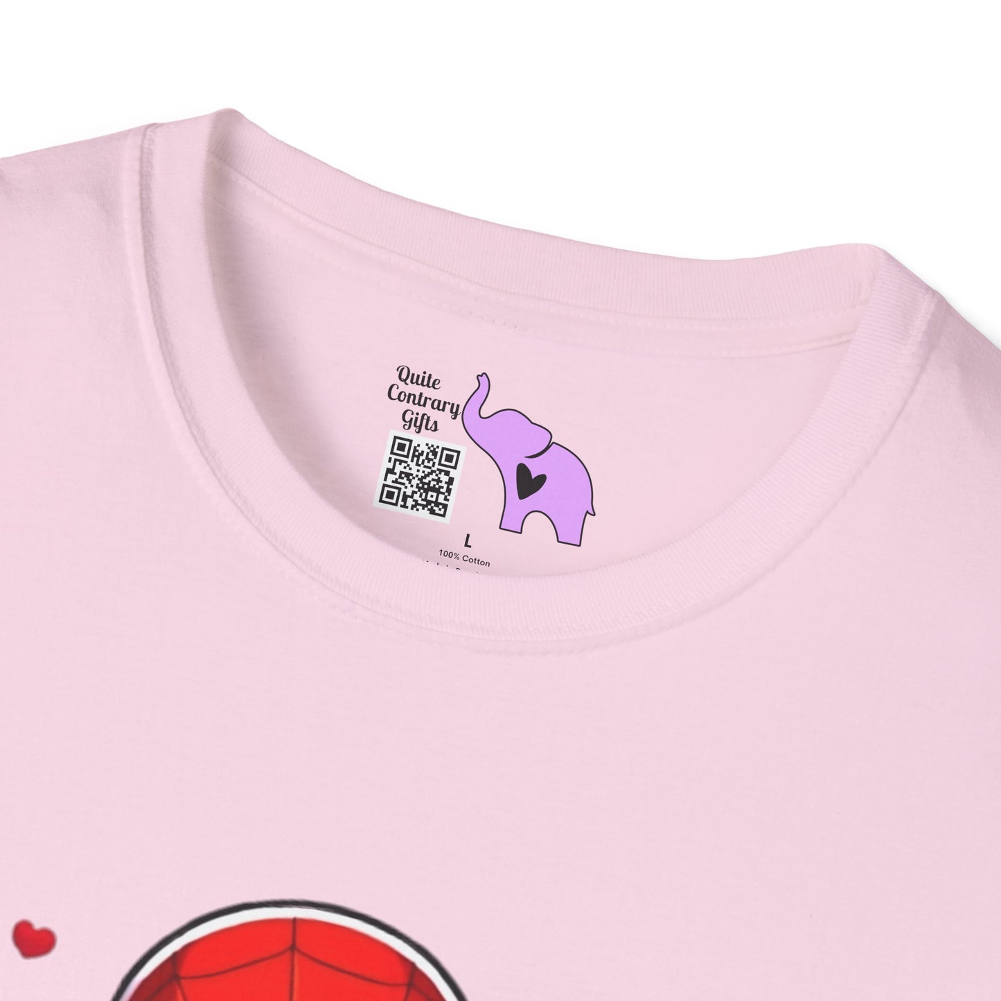 Valentines Spiderman Adult T-shirt