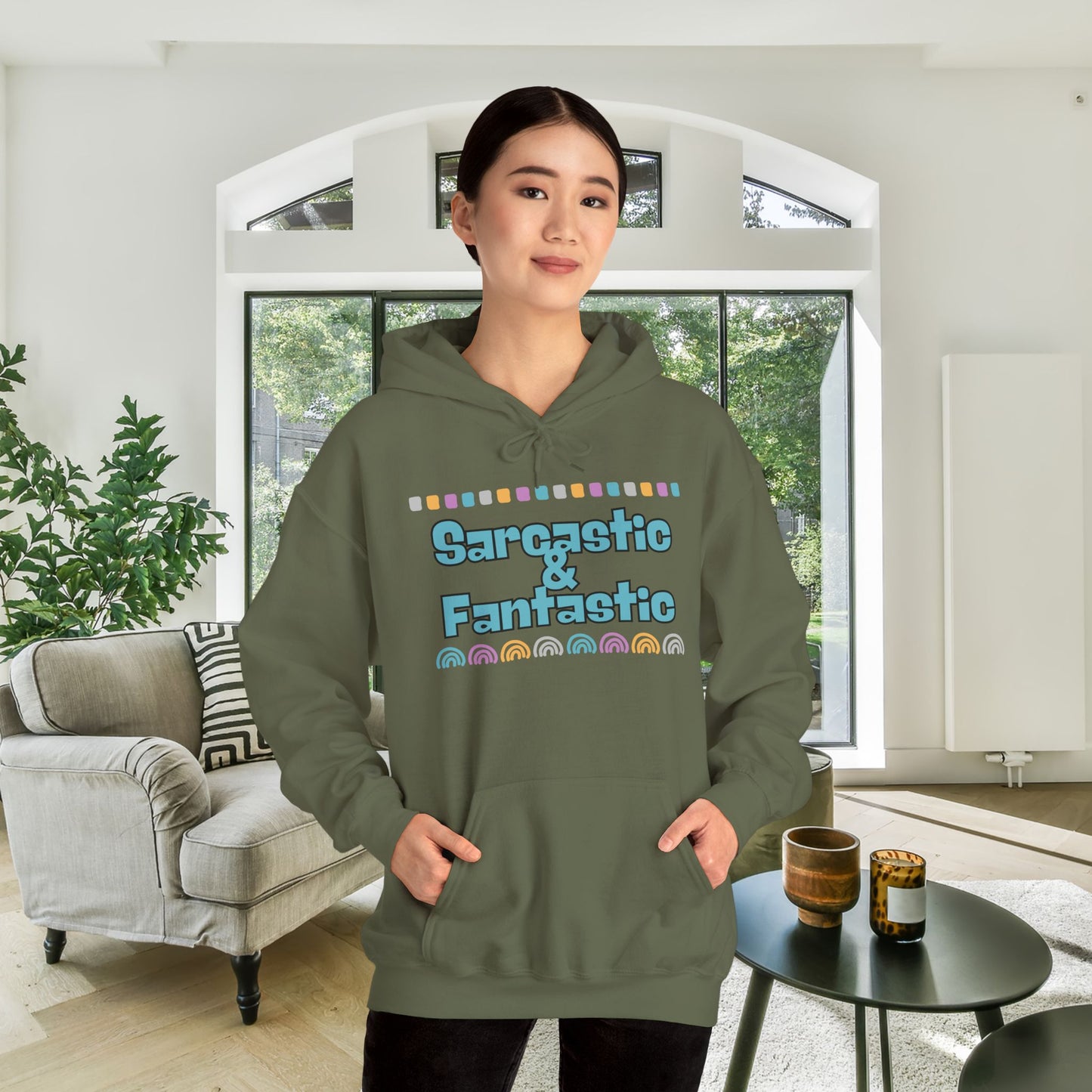 Sarcastic & Fantastic Heavy Blend™ Hooded Sweatshirt
