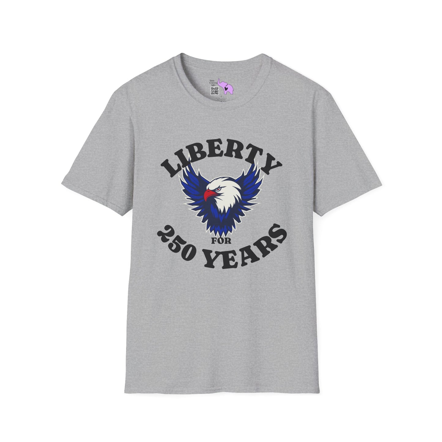 Liberty for 250 Years (Eagle) Adult T-shirt
