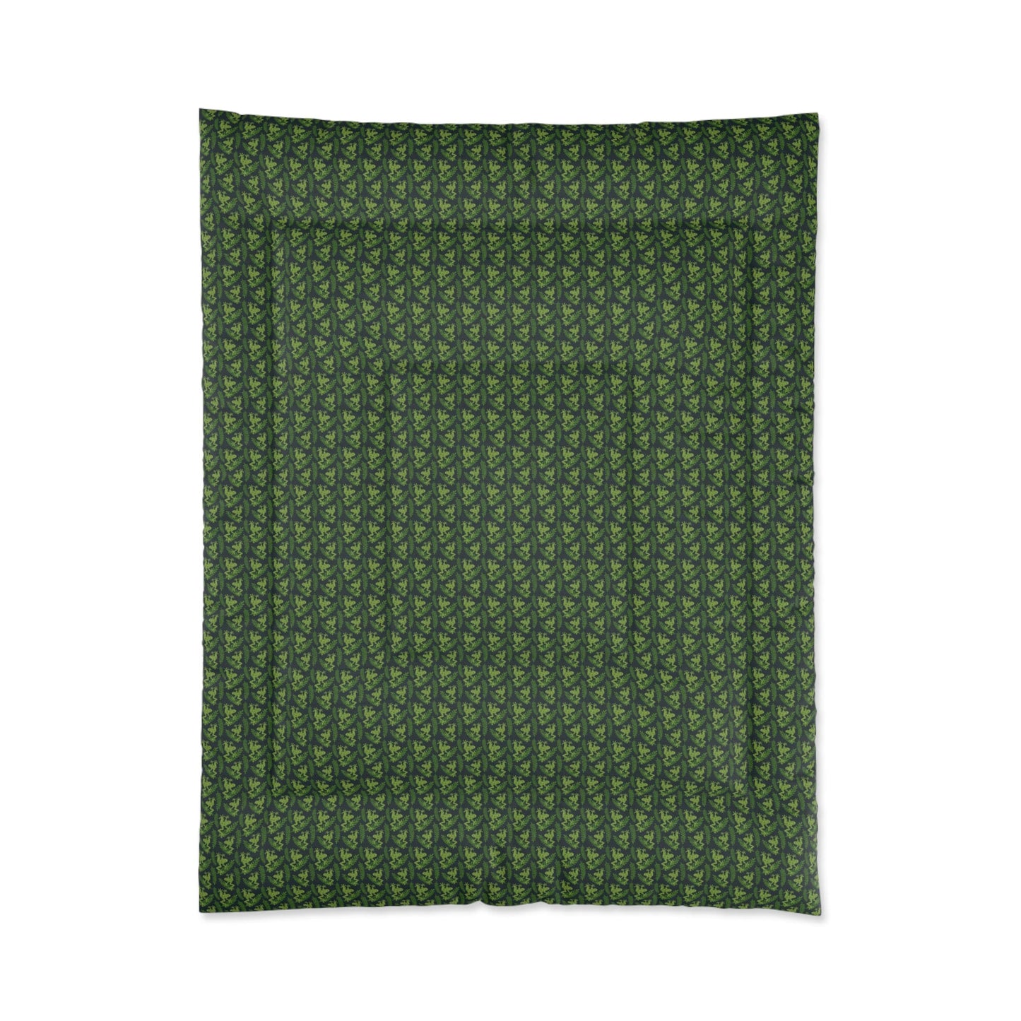 Emerald Canopy Frogs Comforter
