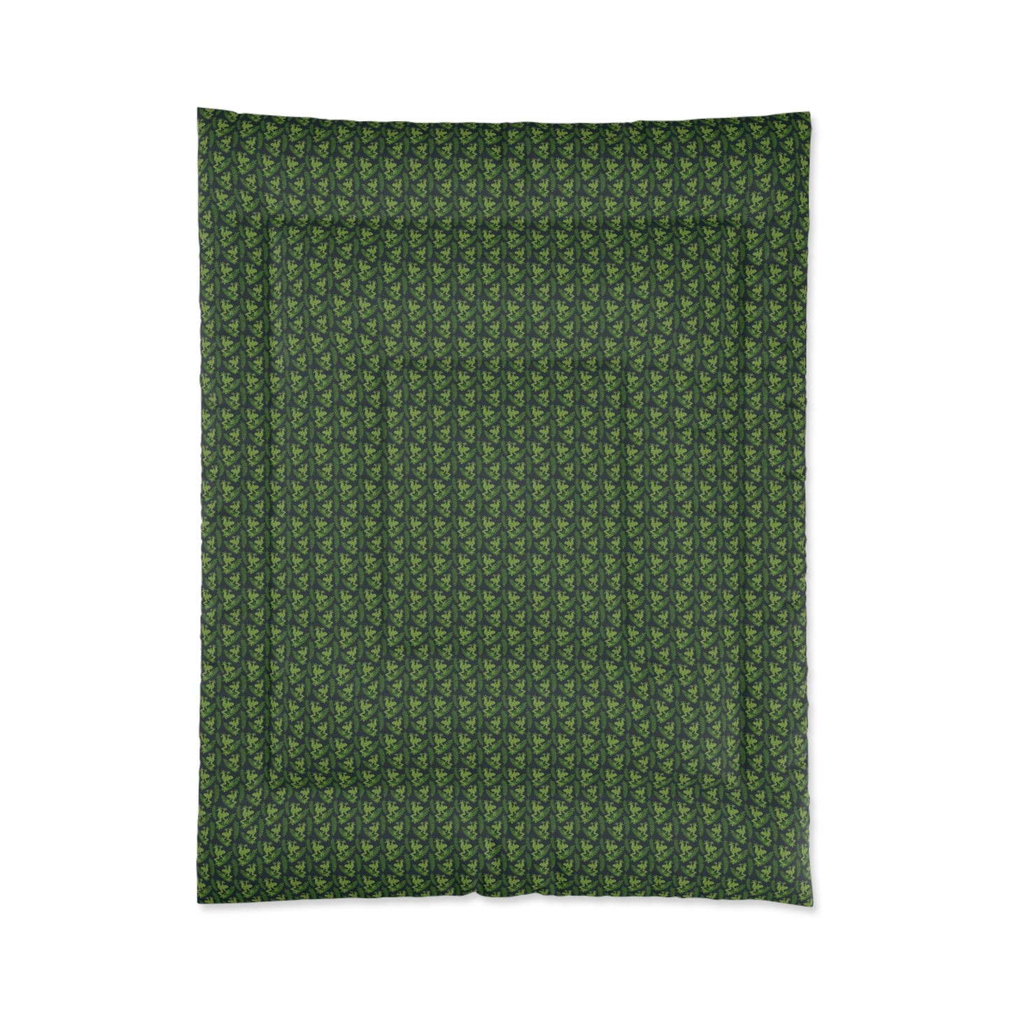 Emerald Canopy Frogs Comforter