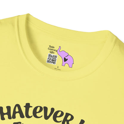 Whatever Life Throws At You Duck And Let It Hit Someone Else Adult T-shirt