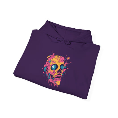 Creepy Skull Heavy Blend™ Hooded Sweatshirt