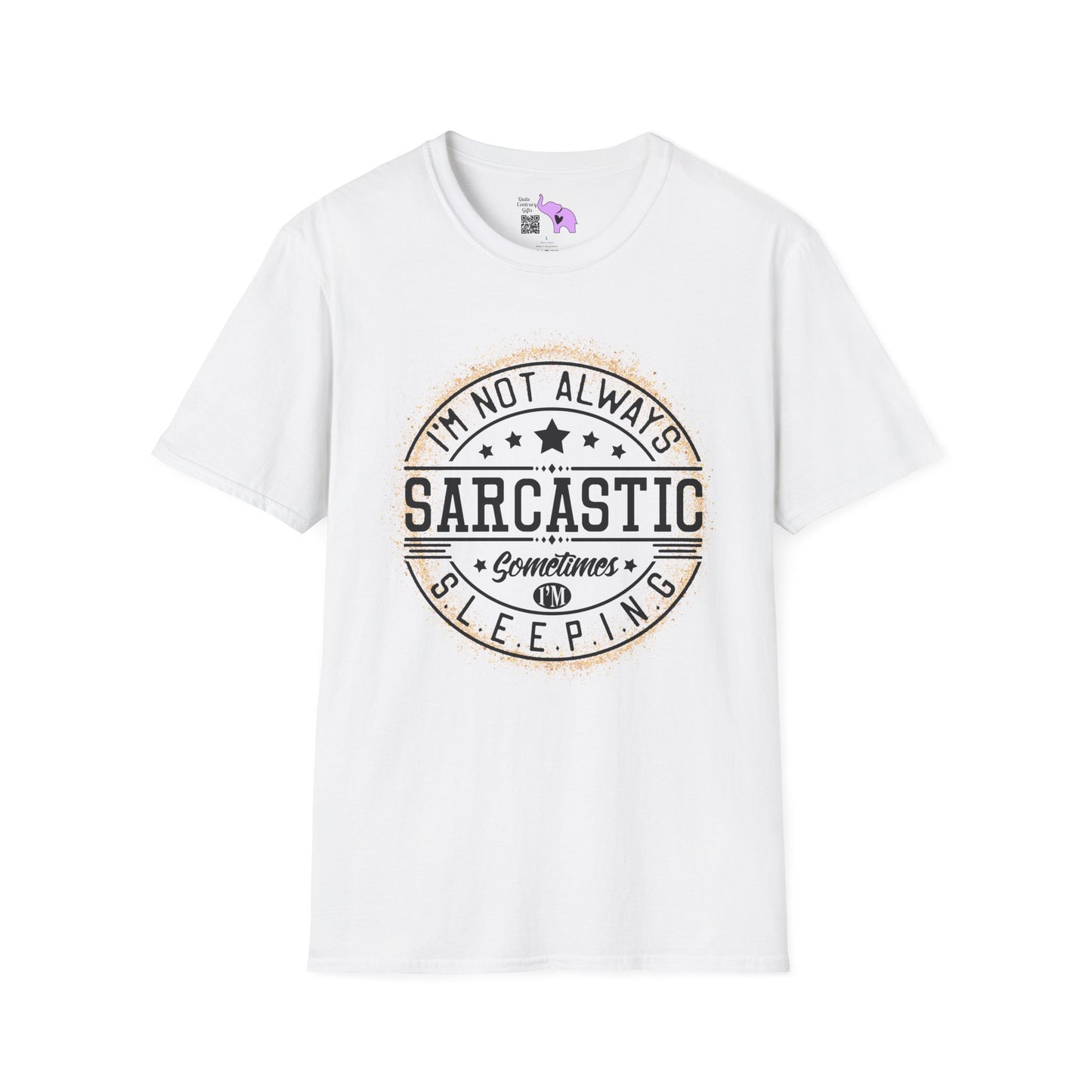 I'm Not Always Sarcastic, Sometimes I'm Sleeping Adult T-shirt