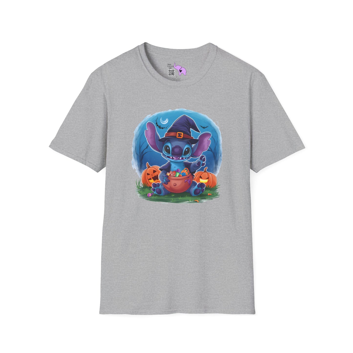 Halloween Stitch Adult T-shirt