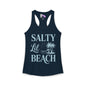Salty Lil' Beach Women's Ideal Racerback Tank