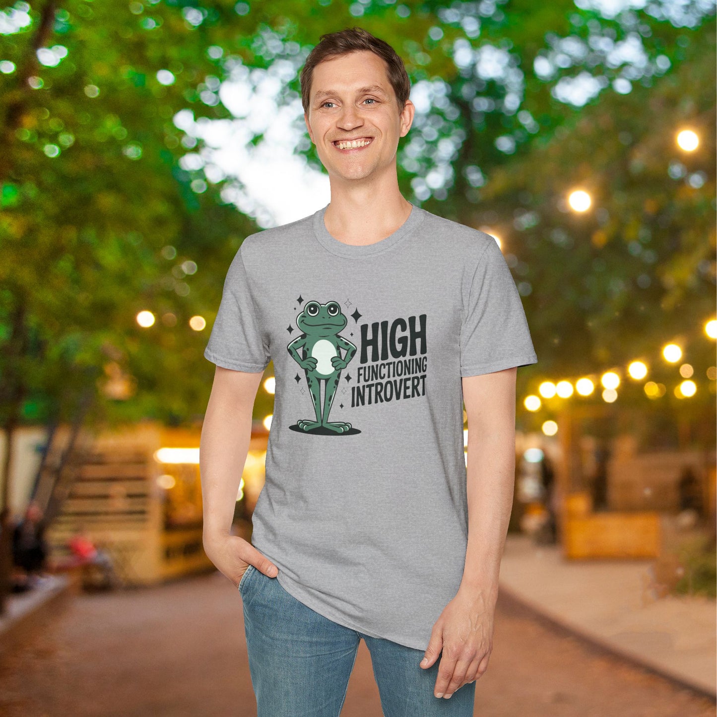 High Functioning Introvert Adult T-shirt